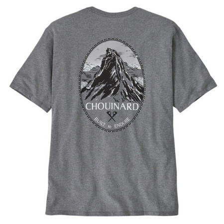 Pánske tričko Patagonia M's Chouinard Crest Pocket Responsibili-Tee