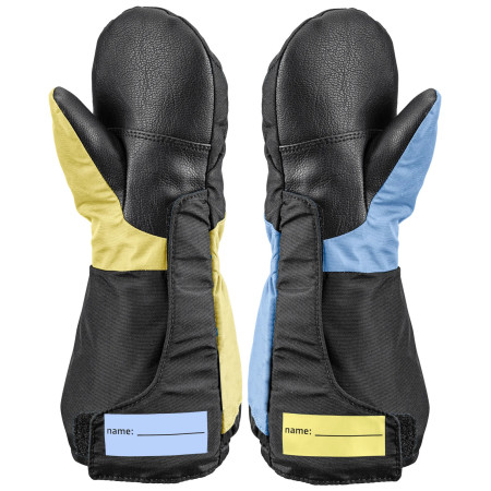 Detské lyžiarske rukavice Leki Little Swtch Zero Mitt Long black-light blue