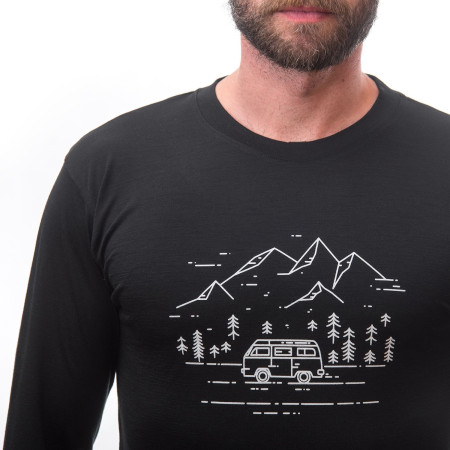 Pánske funkčné tričko Sensor Merino Active Pt Van Life dl.rukáv