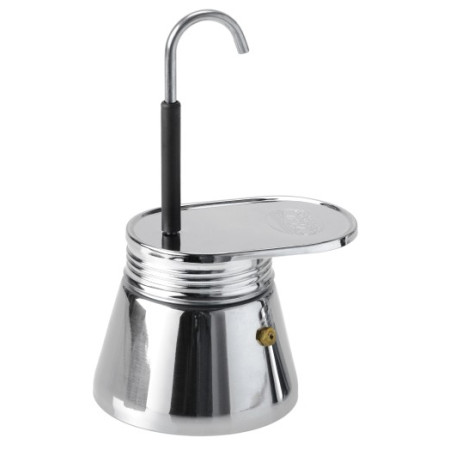 Kávovar GSI Outdoors 4 Cup Stainless Mini Expresso