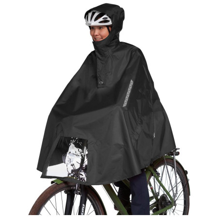 Cyklistické pončo Tatonka Bike Poncho čierna black