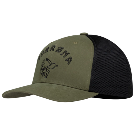 Šiltovka Norrona 29 Flexfit 3D Cap zelená/čierna Olive Night/Caviar Black