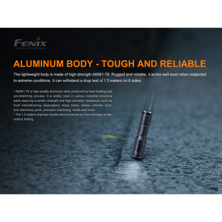 Baterka Fenix E01 V2.0 blue