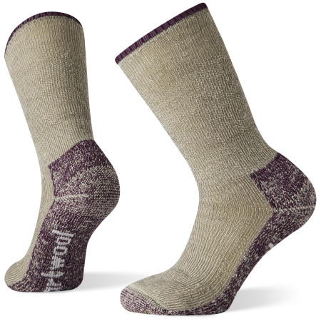 Dámske ponožky Smartwool W Classic Mountaineer Maximum Cushion Crew fialová Taupe