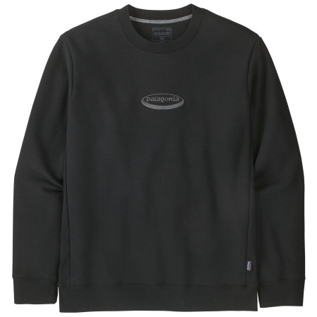 Pánska mikina Patagonia Men's '95 Oval Logo Uprisal Crew Sweatshirt čierna Black