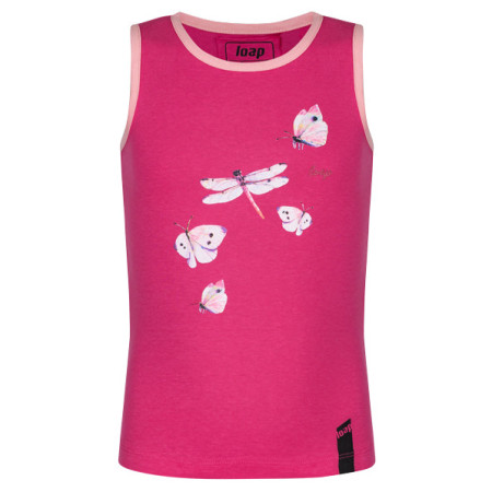 Detské tielko Loap Beslana ružová pink