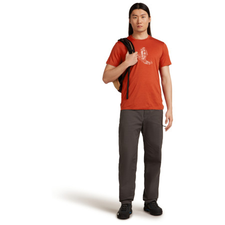 Pánske tričko Icebreaker Merino 150 Tech Lite Skiing Yeti