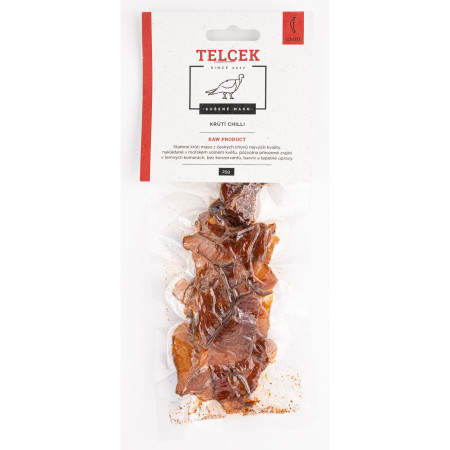 Sušené mäso Telcek Krůtí Chilli 25g