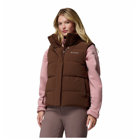 Dámska vesta Columbia Amaze Puff™ Vest hnedá Tobacco