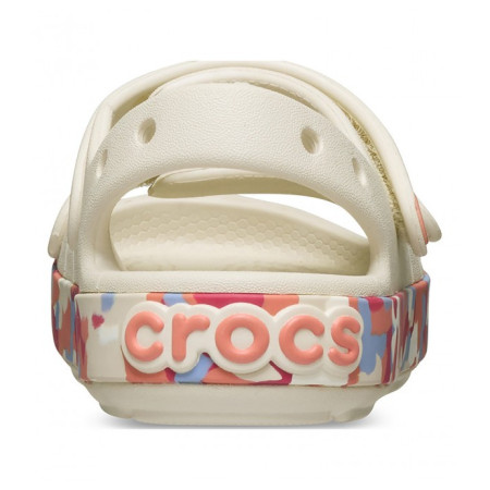 Detské sandále Crocs Crocband Cruiser Glow Confetti Band Sandal Summit White/Guava
