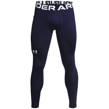 Pánske legíny Under Armour CG Armour Leggings modrá Midnight Navy / / White