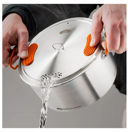 Sada riadov GSI Outdoors Glacier Stainless Base Camper Medium