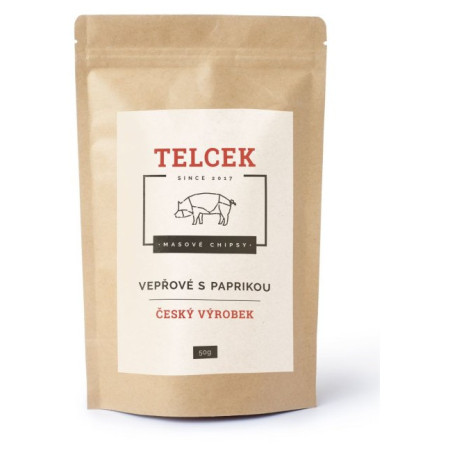 Chipsy Telcek Bravčové Sladká paprika