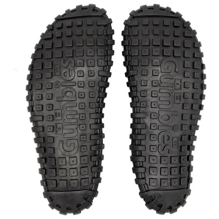 Žabky Gumbies Duckbill Black/Grey