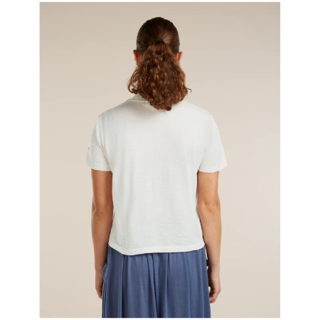 Dámske tričko Icebreaker Merino 150 Tech Lite SS Crop Tee NZ Flora