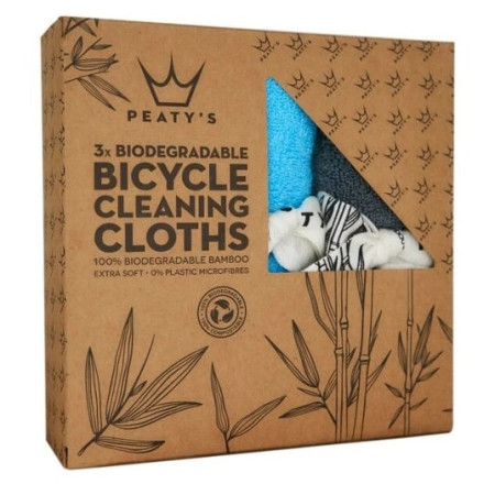 Čistiaca handrička Peaty´s Bamboo Bicycle Cleaning Cloths