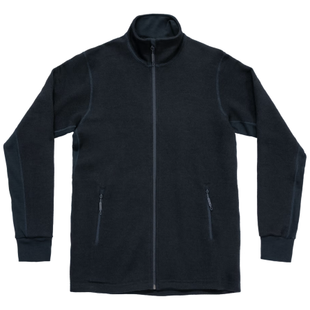 Pánska funkčná mikina Devold Thermo Wool Jkt Man čierna Ink
