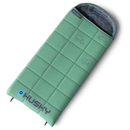 Detský spacák Husky Gizmo Kids zelená Green