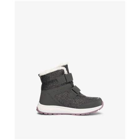 Detské zimné topánky Viking Outdoor Footwear Equip Glitter Warm WP 2V Charcoal/Dusty Pink