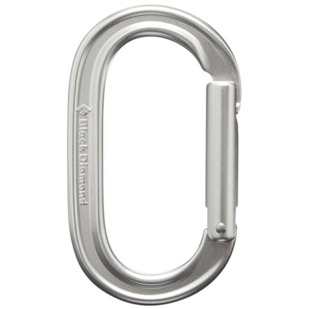 Karabína Black Diamond Oval Keylock strieborná Polished