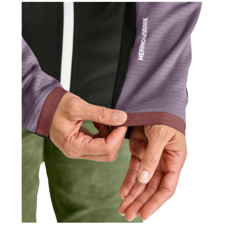 Dámska bunda Ortovox Fleece Rib Hoody W