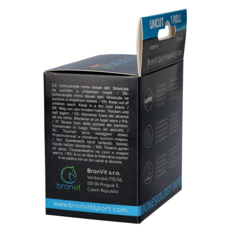 Tejpovacia páska BronVit Sport Kinesio Tape classic 5 cm x 6m