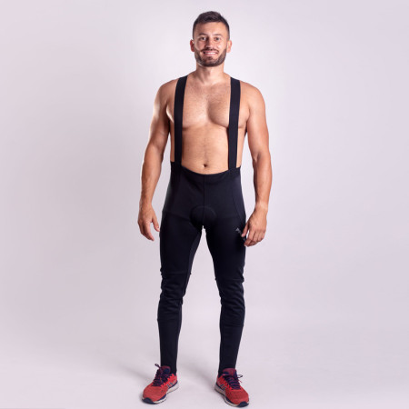 Pánske cyklistické nohavice Progress Giro Winter BIB PAD