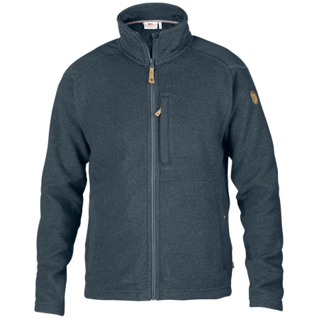 Pánska mikina Fjällräven Buck Fleece modrá Graphite