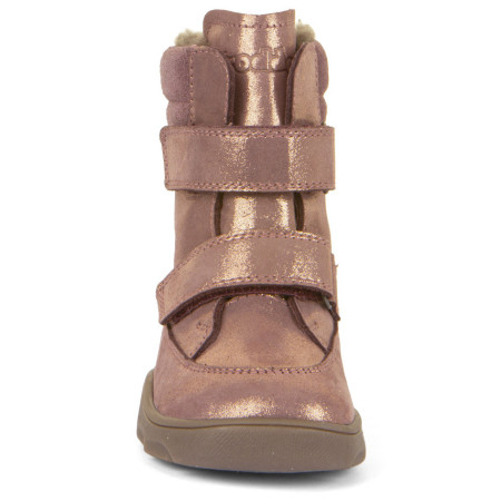 Detské zimné topánky Froddo Barefoot Zeru Tex Winter Pink/Gold