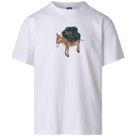 Pánske tričko The North Face M Donkey Taxi Relaxed Short Sleeve Tee-Graphic biela TNF WHITE