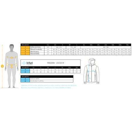 Pánska mikina Kilpi Lagoa-M