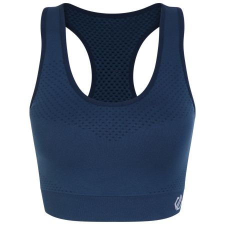 Športová podprsenka Dare 2b Dont SweatIt II Bra tmavomodrá MoonLt Denim