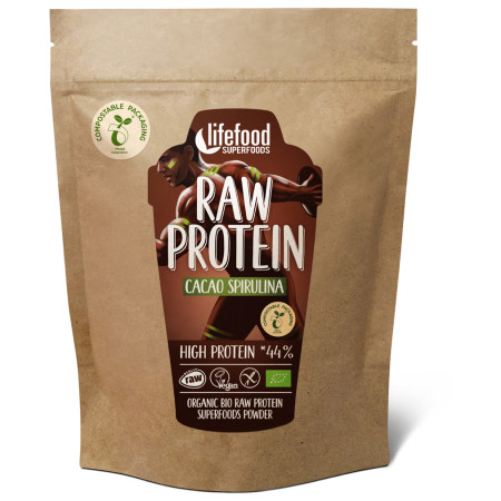 Proteínový prášok Lifefood PROTEIN BIO RAW kakaová 450g
