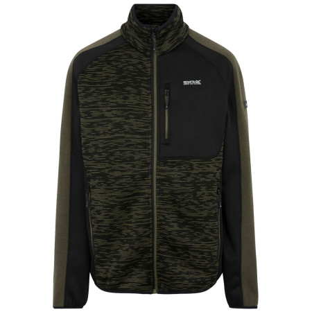 Pánska mikina Regatta Oakar zelená OliveNgt/Blk