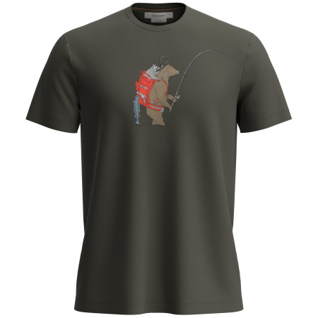 Pánske funkčné tričko Icebreaker Merino 150 Tech Lite SS Tee Bear Catch