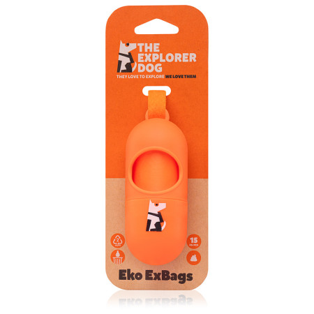 Zásobník pre vrecká na psie výkaly Explorer Dog Zásobník s 1 rolí