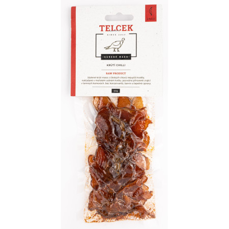Sušené mäso Telcek Krůtí Chilli 50g