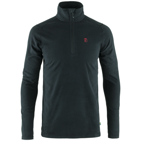 Pánska mikina Fjällräven Pine Half Zip M čierna Black