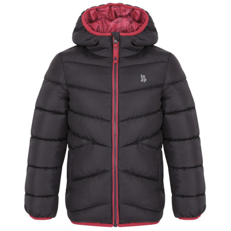 Detská bunda Loap Inlas sivá DarkGray