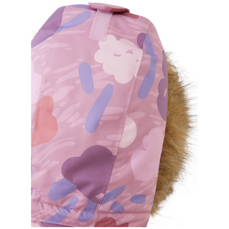 Dievčenská zimná bunda Reima Muurame Grey Pink