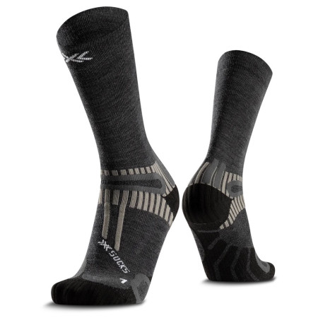 Ponožky X-Socks Hike Perform Merino Crew sivá