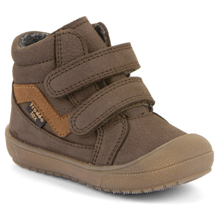 Detské celoročné barefoot topánky Froddo Ollie Tex Brown hnedá brown