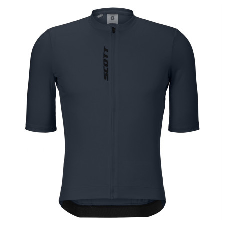 Pánsky cyklistický dres Scott Jersey M's Pro SS tmavomodrá dark blue