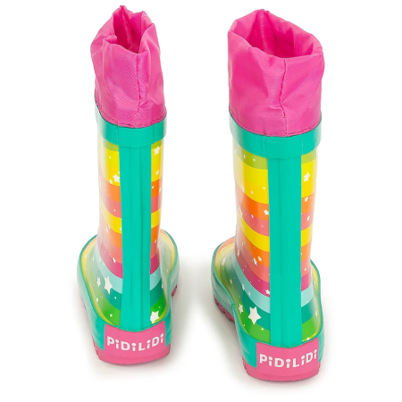 Detské gumáky Pidilidi Rainbow