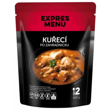 Hotové jedlo Expres menu Kuracie po záhradnícky 600g