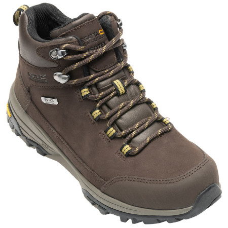 Dámske topánky Regatta Womens Burrell Leather Boot II hnedá Chestnut