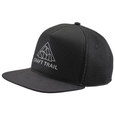 Šiltovka Craft PRO 3D Mesh Trucker čierna Black/Silver