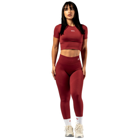 Dámsky top Nebbia Seamless crop top with SS Power