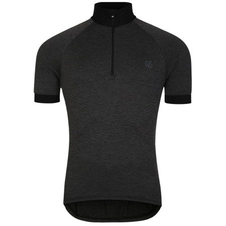 Pánsky cyklistický dres Dare 2b PedalIt OutII Jrsy čierna Black