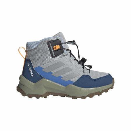 Detské topánky Adidas Terrex Ax4R Mid sivá Gretwo/Refsil/Globlu